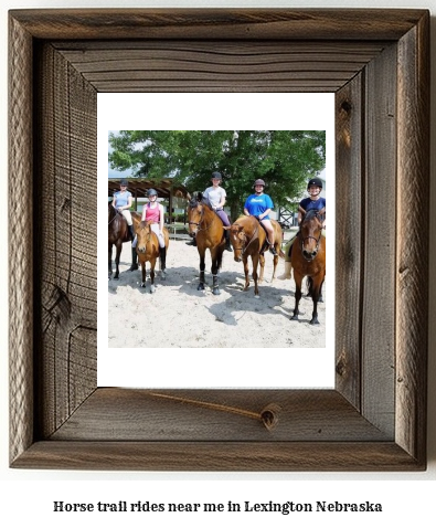 horse trail rides near me in Lexington, Nebraska